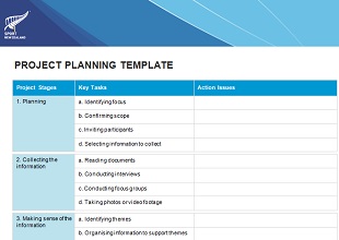 Project Plan Template 04