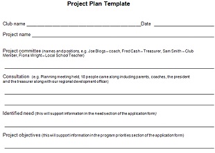 Project Plan Template 11